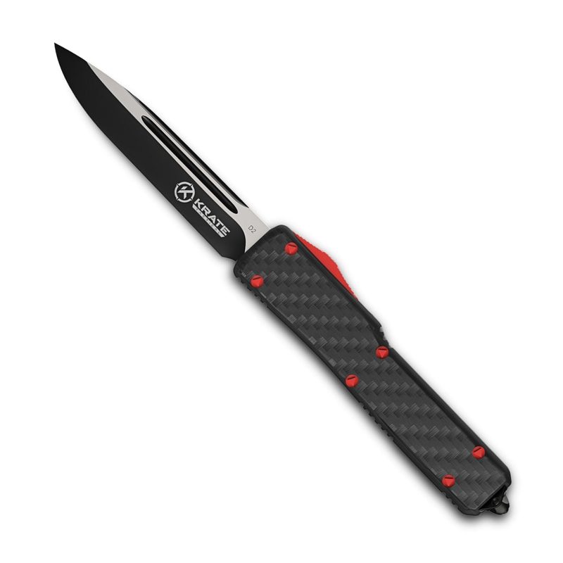 Krate Tactical Carbon Fiber OTF knife